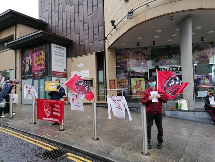 Rallies take place in solidarity with Myanmar workers