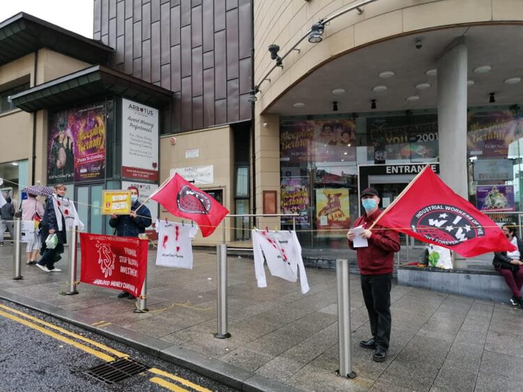 Actos en solidaridad con el pueblo de Myanmar