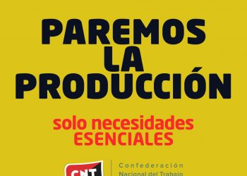 [España] CNT exige al Gobierno que tome medidas de protección y soporte para las trabajadoras y los trabajadores