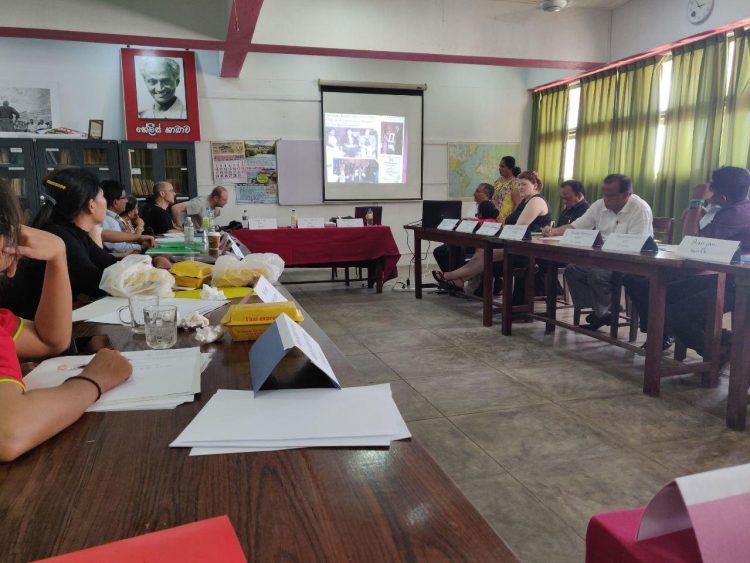 The International Conference of Labor Unions in the Garment Industry began today in Colombo, Sri Lanka
