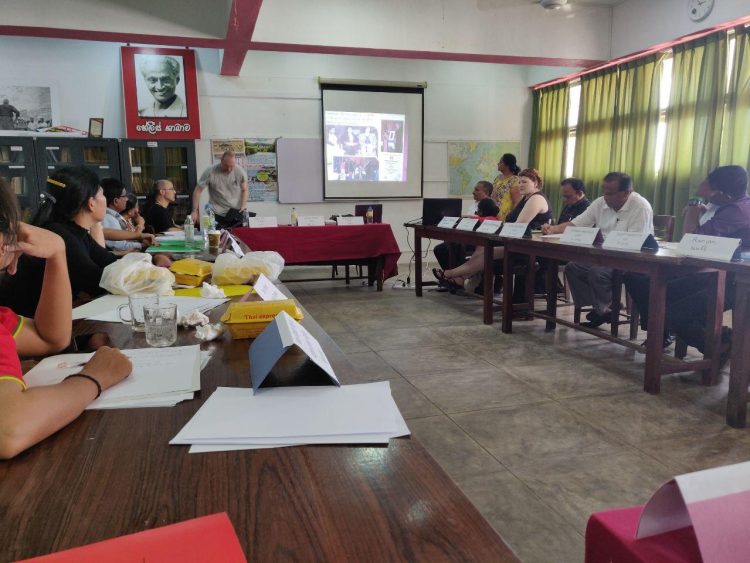 Los sindicatos del sector textil aúnan fuerzas en la Conferencia Internacional celebrada en Colombo, Sri Lanka