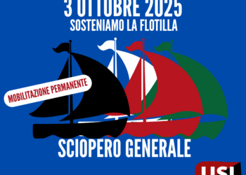 USI in solidarity with the Gaza flotilla: general strike in Italy!