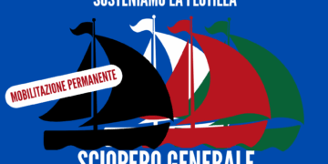USI en solidaridad con la flotilla de Gaza: ¡huelga general en Italia!
