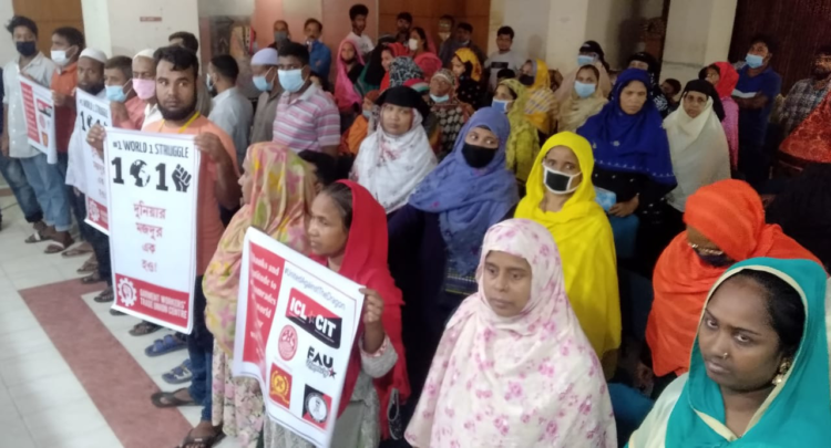 Dragon Group workers in Bangladesh vow to continue their fight. Global solidarity spreads