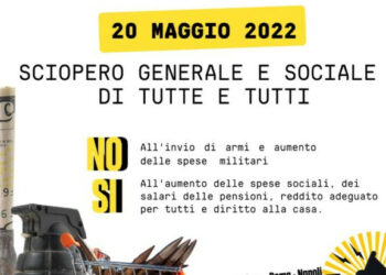 [Italy] General strike against the war (May 20, 2022)