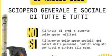 [Italy] General strike against the war (May 20, 2022)