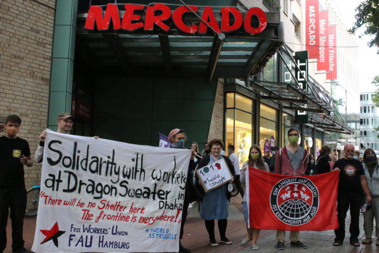 Solidarity with Dragon Group workers spreads across the globe