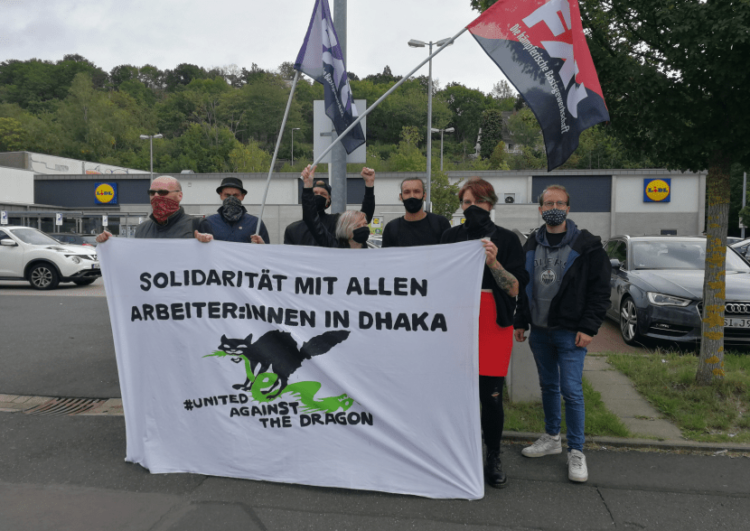 Solidarity with Dragon Group workers spreads across the globe
