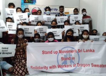 La solidaridad con los trabajadores y las trabajadoras de Dragon Group se extiende por el mundo