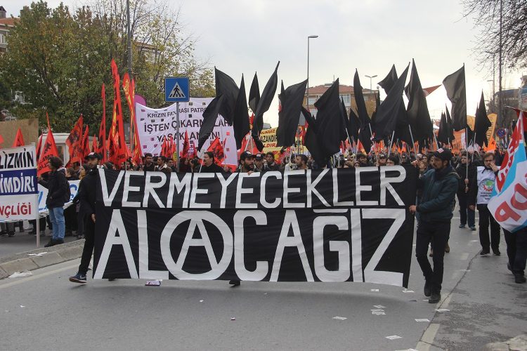 [Turkey] Young Workers Association was on the Streets against Economic Crisis