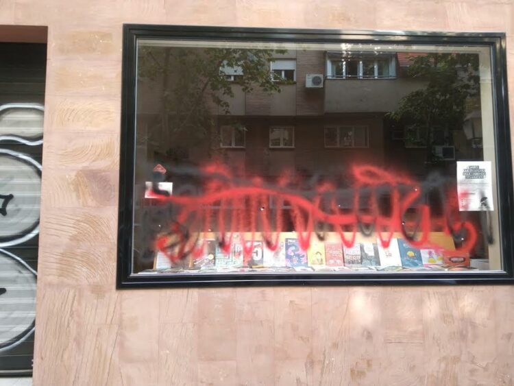 Attack on FAL’s Madrid office!