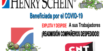 HENRY SCHEIN, multinacional de suministros sanitarios y beneficiaria de la pandemia, EXPLOTA y DESPIDE a los trabajadores.