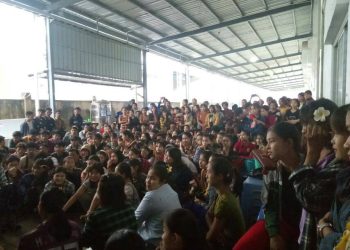 ¡Huelga salvaje en la empresa Charis de Yangon!