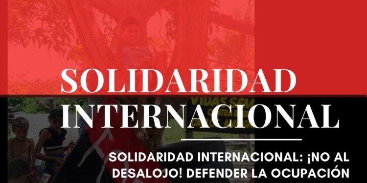 ¡NO AL DESALOJO! DEFENDAMOS LA OCUPACIÓN CARLOS MARIGHELLA CONTRA EL GENOCIDIO DEL ESTADO RACISTA DE BRASIL