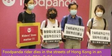 Support foodpanda riders in Hong Kong after deadly accident