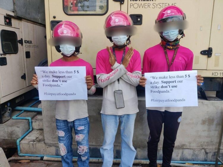 Delivery Hero Riders United – Solidarity with strike at Foodpanda Myanmar!