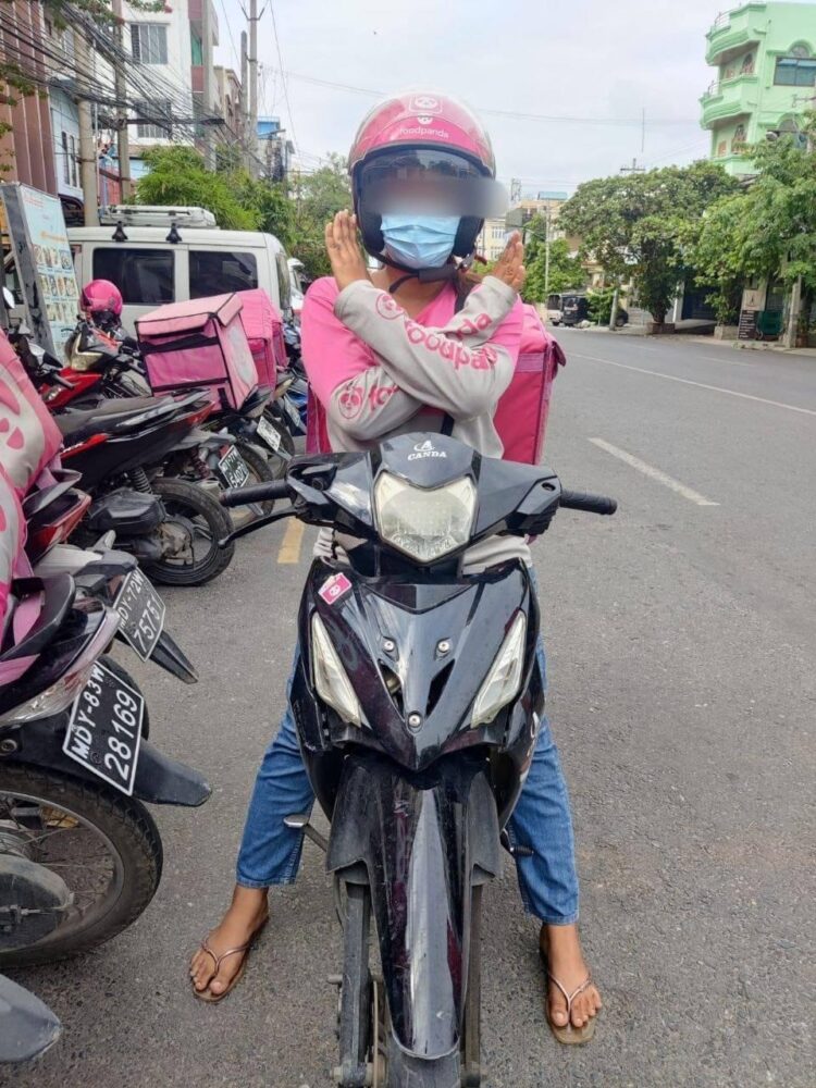 Repartidores de Delivery Hero unidos – ¡Solidaridad con la huelga en Foodpanda Myanmar!