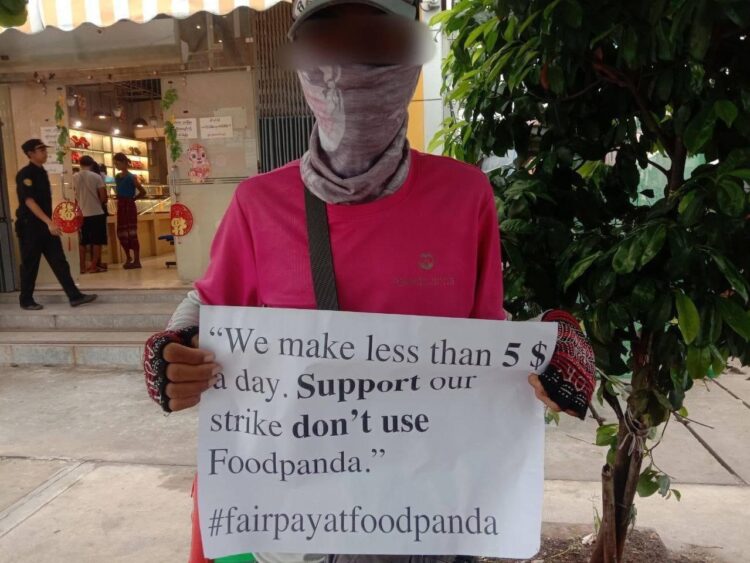 Repartidores de Delivery Hero unidos – ¡Solidaridad con la huelga en Foodpanda Myanmar!