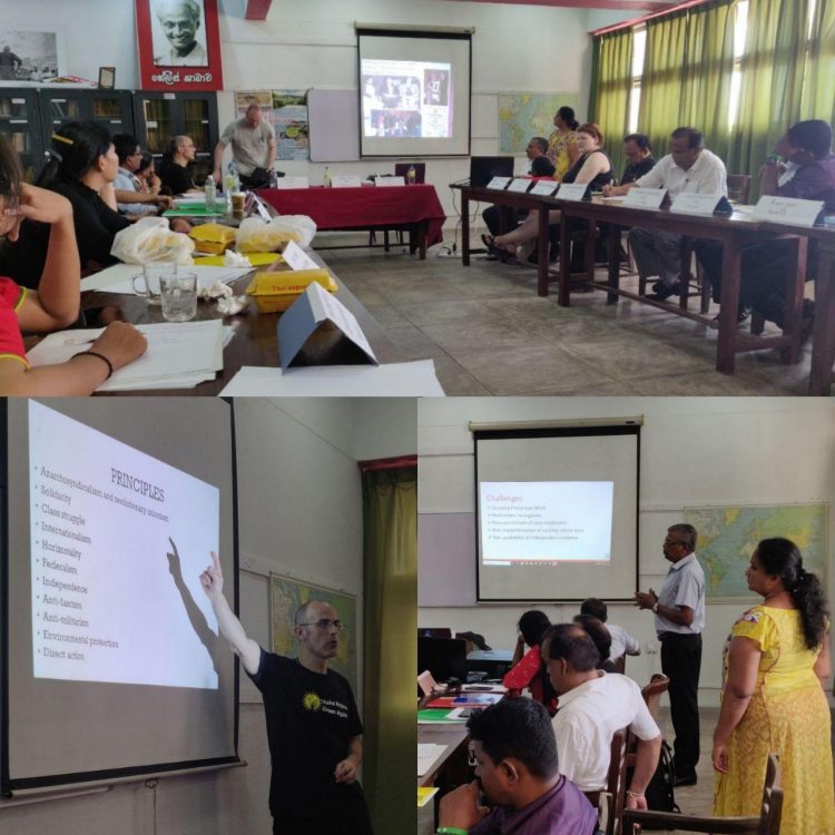 Alianzas internacionales para romper con la explotación: segunda jornada de la conferencia en Sri Lanka