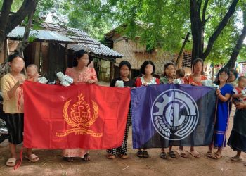 Crowdfunding por Myanmar: empieza la distribución en las fábricas