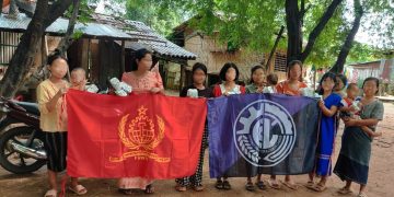 Crowdfunding por Myanmar: empieza la distribución en las fábricas