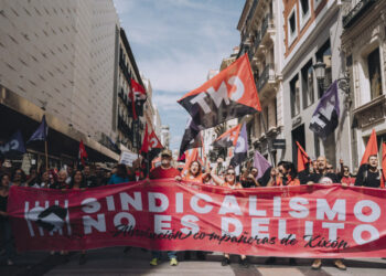 Las 6 de La Suiza (Gijón) visitarán Bruselas este miércoles para reivindicar que hacer sindicalismo no es delito