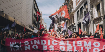 Las 6 de La Suiza (Gijón) visitarán Bruselas este miércoles para reivindicar que hacer sindicalismo no es delito