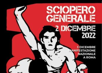 [Italia] Abajo las armas arriba los salarios · Huelga general